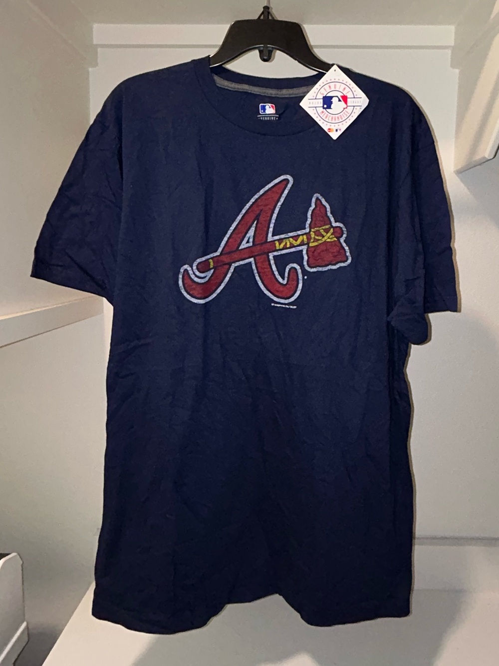 ⚾️🪓 Atlanta Braves MLB Baseball Distressed Banner Shirt 🪓⚾️